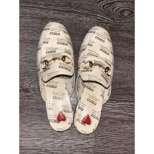 Gucci Princetown Slides Shoes Flats 35.5 / 5.5 US